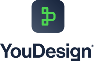 YouDesign Logo Vertical on light