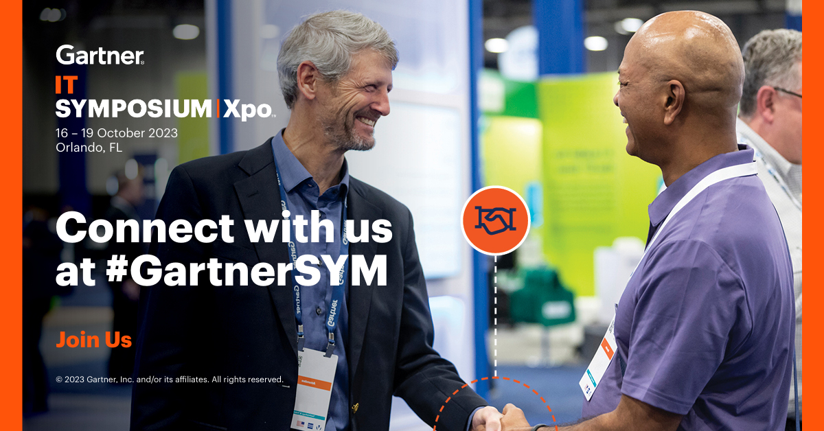 5 reasons to attend the Gartner IT Symposium/Xpo™ 2023